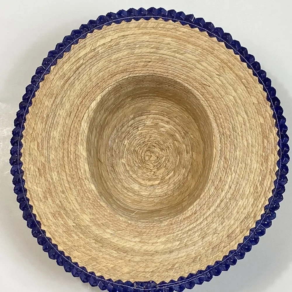 Handmade Straw Women Mexican Hat